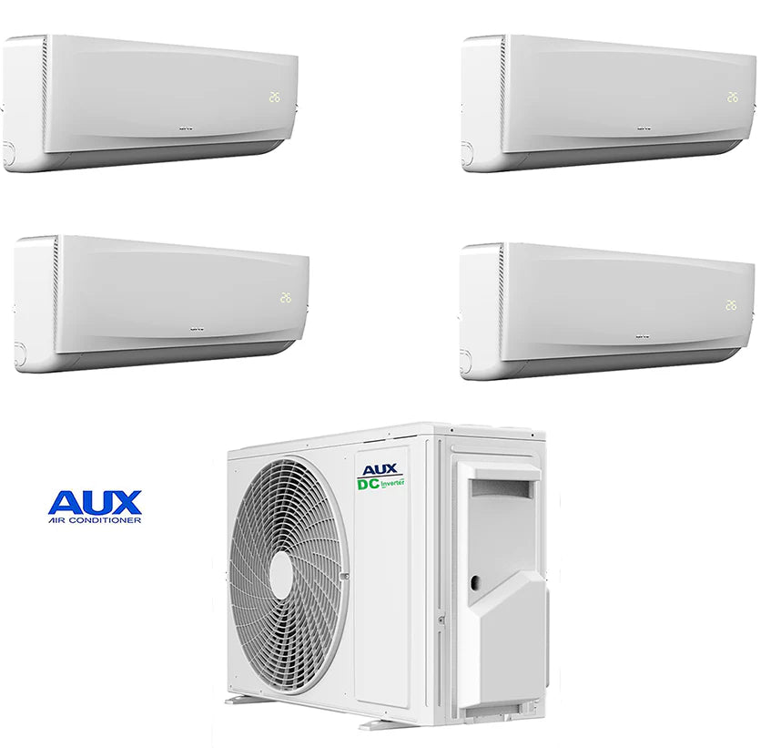 CLIMATIZZATORE QUADRI SPLIT  12+12+12+12 DC INVERTER AUX GAS R-32 A++A+ WI FI READY CON UNITA' ESTERNA PENTA SPLIT AM5-H42/4DR3