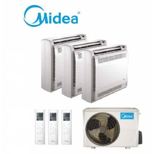 CLIMATIZZATORE  CONSOLE 18+18+18 MIDEA DC INVERTER GAS R-32 A++A+ WI FI READY M5OE-42HFN8-Q