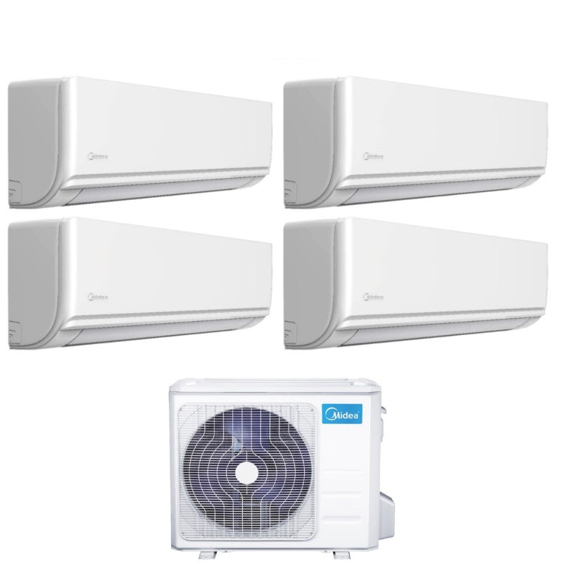 Climatizzatore QUADRI 9+9+9+9 Midea EVOLUTION WI FI   R32 U.E. M4OE-28HFN8-Q FULL DC INVERTER A++/A+